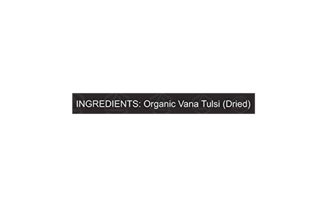 Elixings Organic Vana Tulsi Ocimum Sanctum Loose Leaf Cut   Box  114 grams